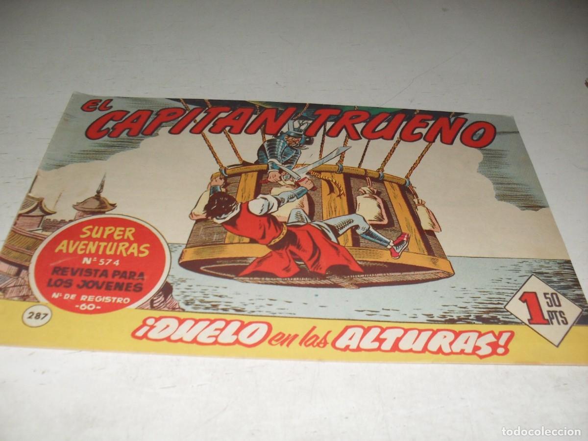 Tebeos: EL CAPITAN TRUENO,(ORIGINAL) N&ordm; 287,DUELO EN LAS ALTURAS&iexcl;&iexcl;,DE V.MORA,DE 618.BRUGUERA,1956