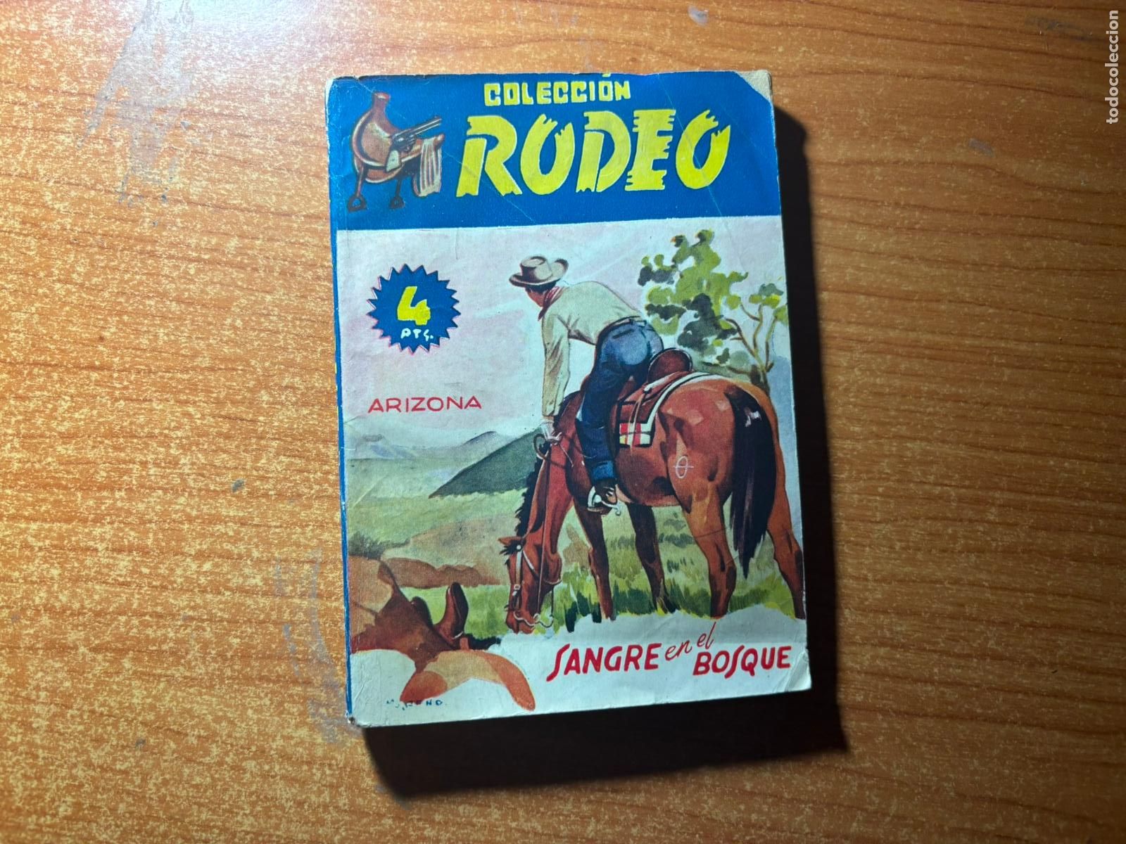 Tebeos: RODEO N&ordm; 214 EDITORIAL LA PRENSA 1958