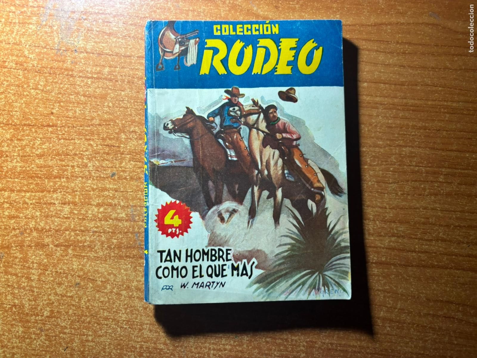 Tebeos: RODEO N&ordm; 190 EDITORIAL LA PRENSA 1958
