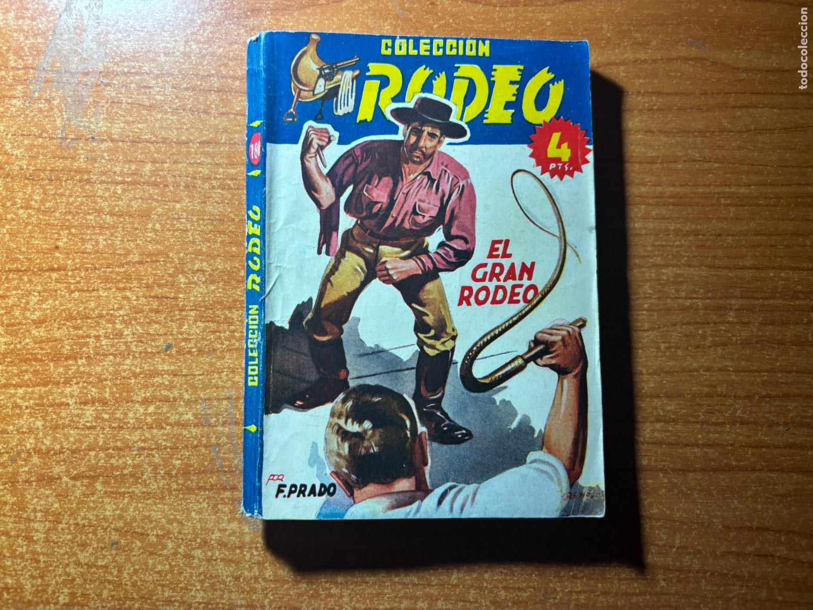 Tebeos: RODEO N&ordm; 188 EDITORIAL LA PRENSA 1958
