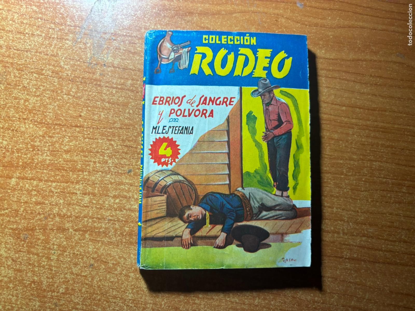 Tebeos: RODEO N&ordm; 178 EDITORIAL LA PRENSA 1958