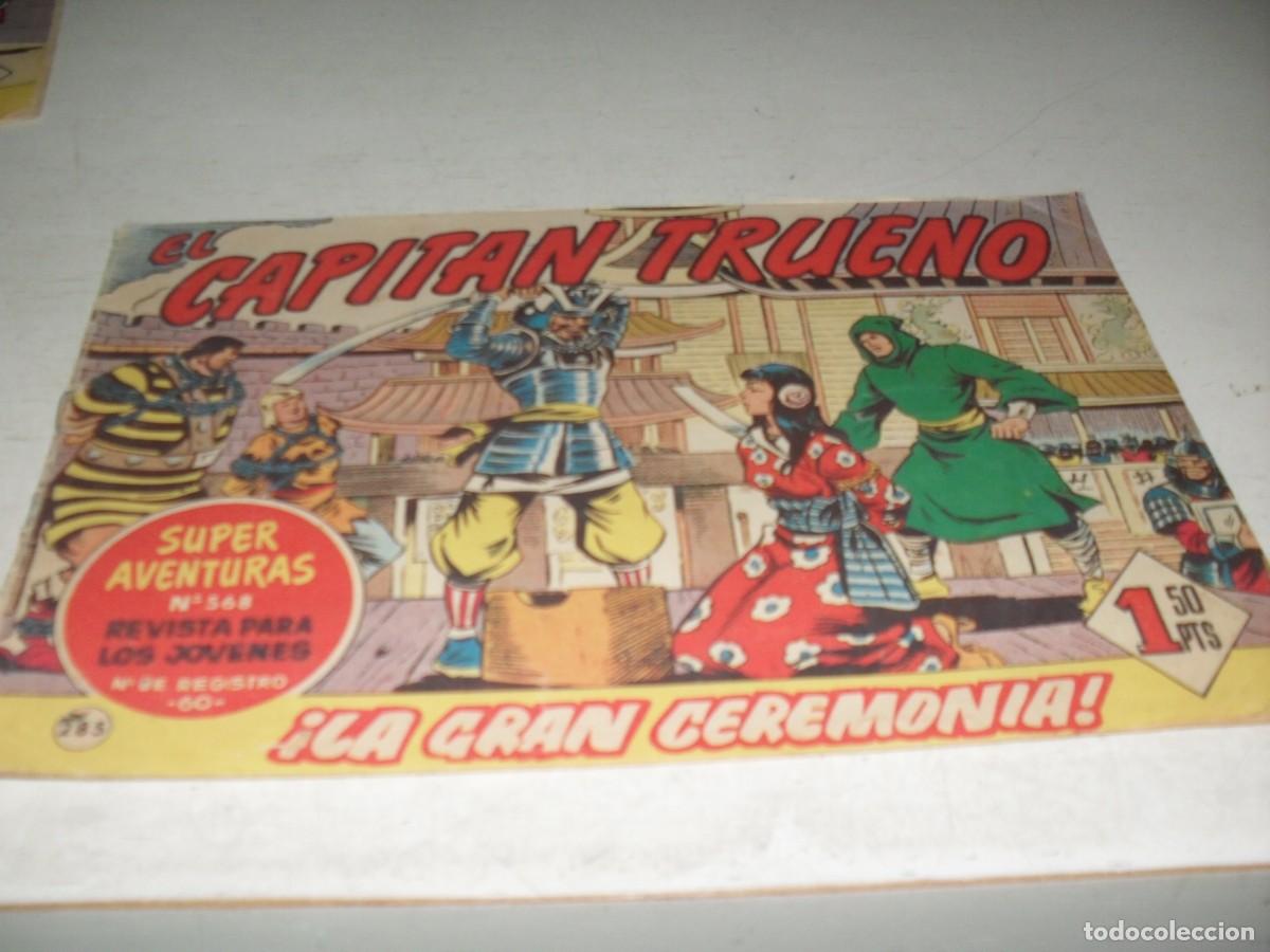 Tebeos: EL CAPITAN TRUENO,(ORIGINAL) N&ordm; 285,LA GRAN CEREMONIA&iexcl;&iexcl;,DE V.MORA,DE 618.BRUGUERA,1956