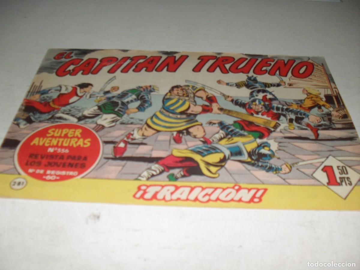 Tebeos: EL CAPITAN TRUENO,(ORIGINAL) N&ordm; 281,TRAICION&iexcl;&iexcl;,DE V.MORA,DE 618.BRUGUERA,1956