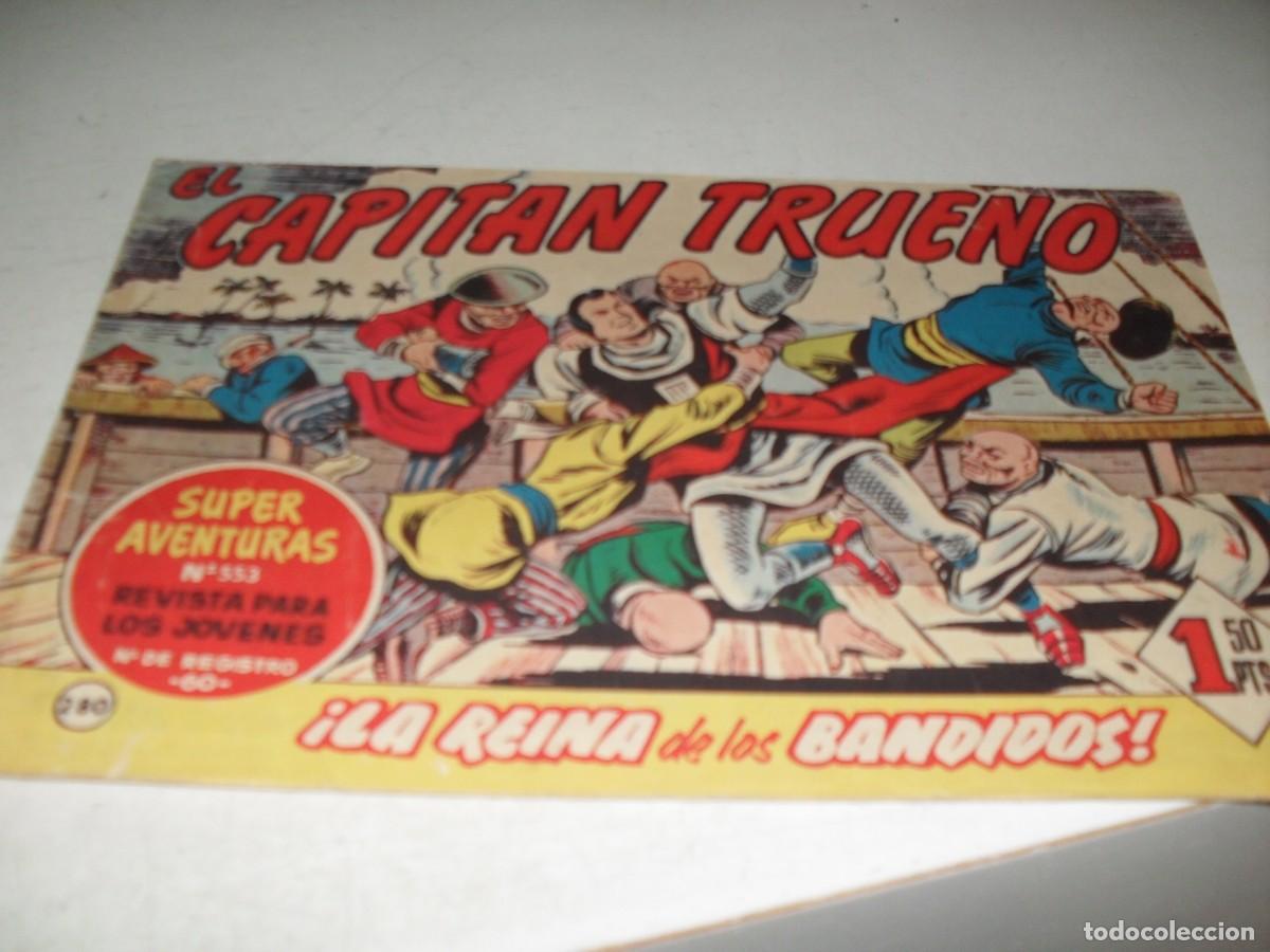 Tebeos: EL CAPITAN TRUENO,(ORIGINAL) N&ordm; 280,LA REINA DE LOS BANDIDOS&iexcl;&iexcl;,DE V.MORA,DE 618.BRUGUERA,1956
