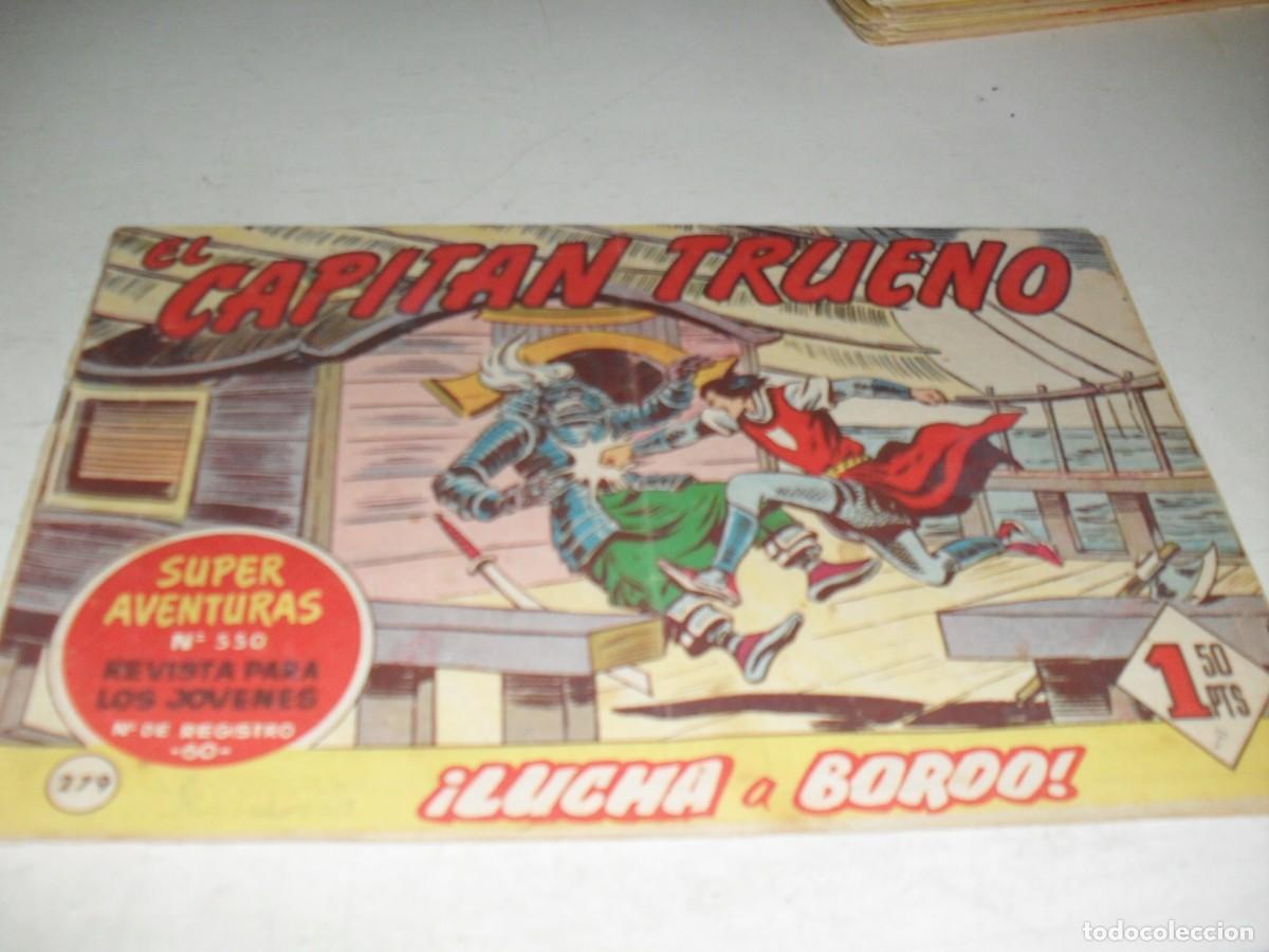 Tebeos: EL CAPITAN TRUENO,(ORIGINAL) N&ordm; 279,LUCHA A BORDO&iexcl;&iexcl;,DE V.MORA,DE 618.BRUGUERA,1956