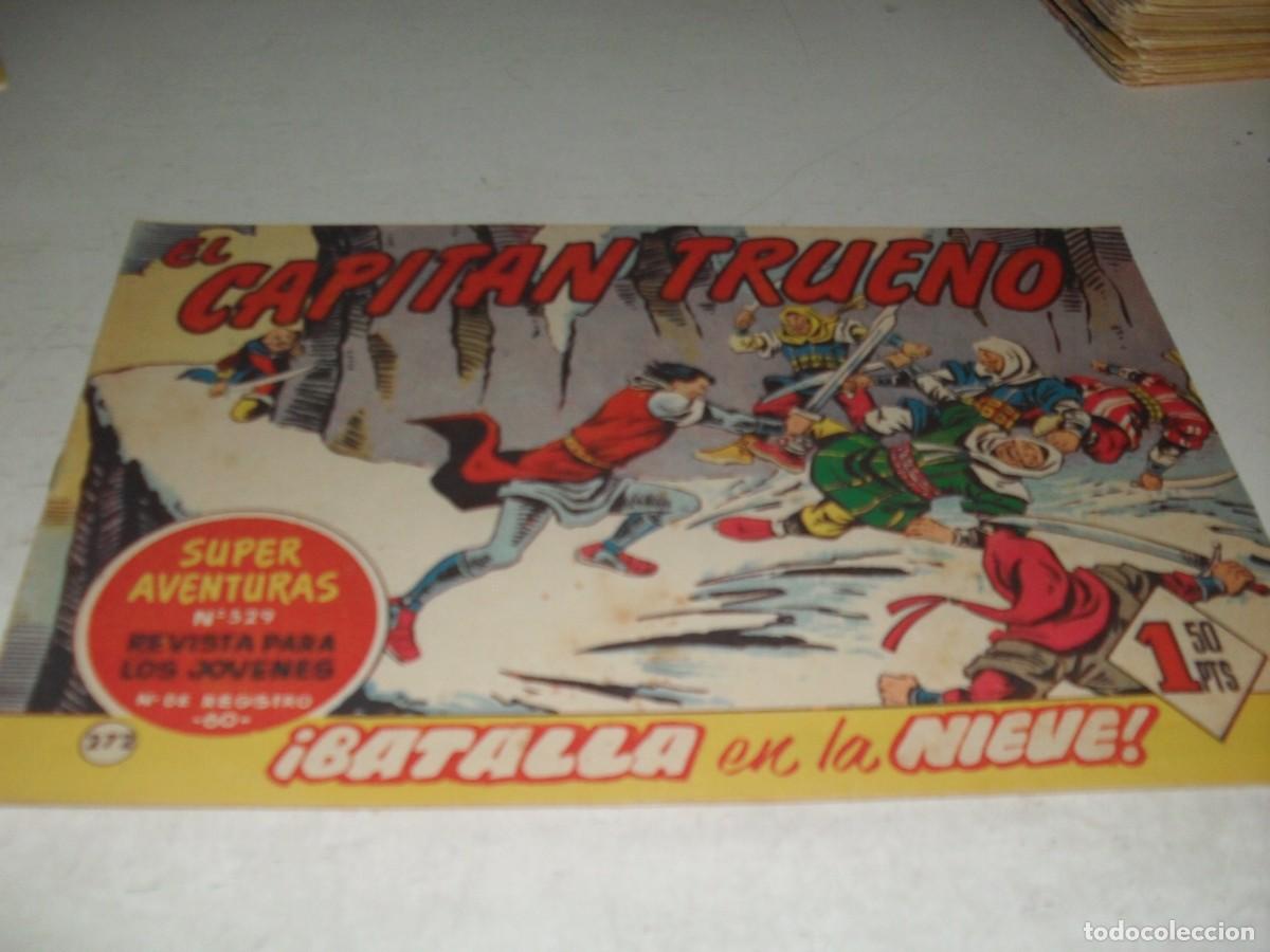 Tebeos: EL CAPITAN TRUENO,(ORIGINAL) N&ordm; 272,BATALLA EN LA NIEVE&iexcl;&iexcl;,DE V.MORA,DE 618.BRUGUERA,1956