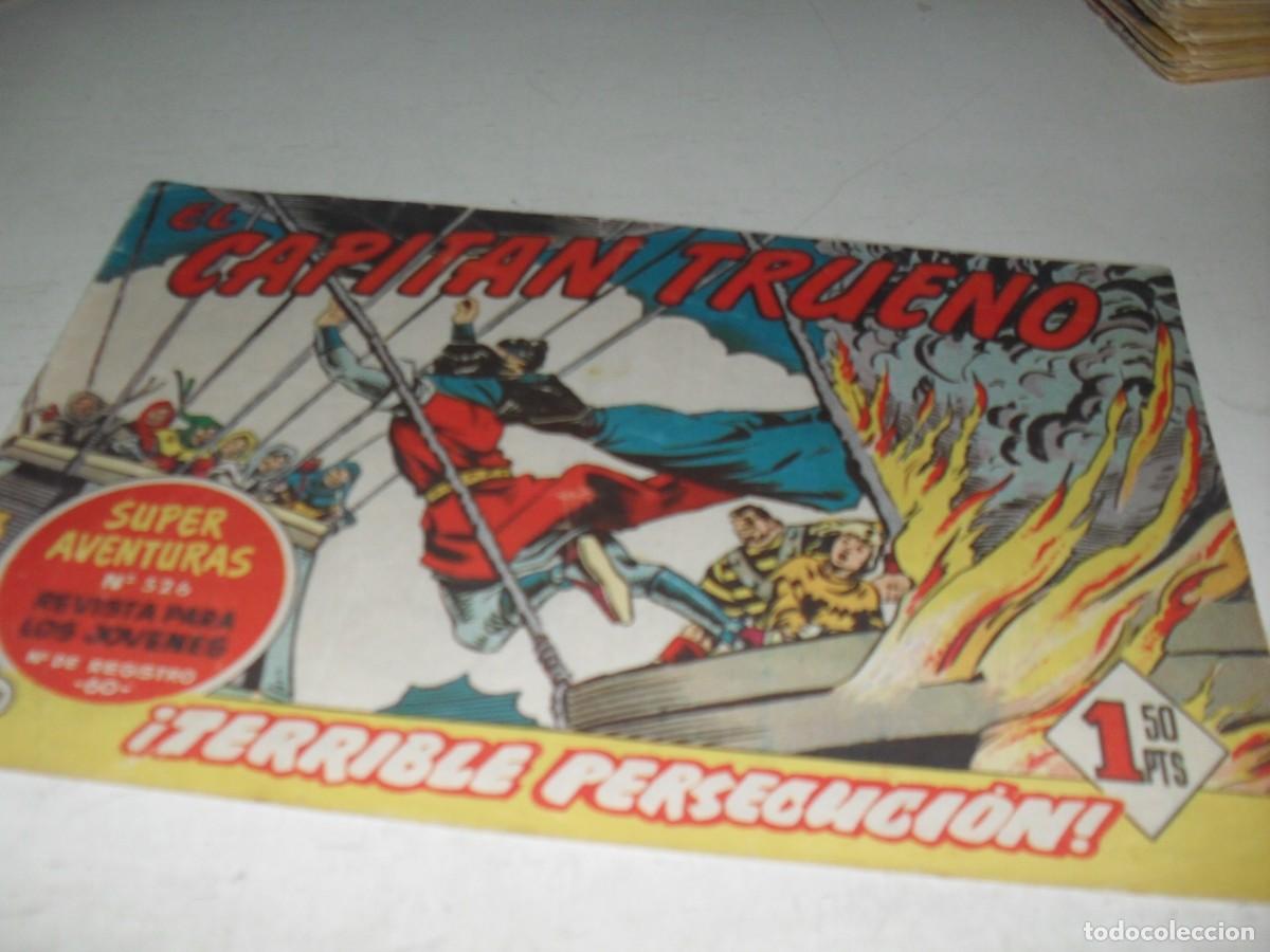 Tebeos: EL CAPITAN TRUENO,(ORIGINAL) N&ordm; 271,TERRIBLE PERSECUCION&iexcl;&iexcl;,DE V.MORA,DE 618.BRUGUERA,1956