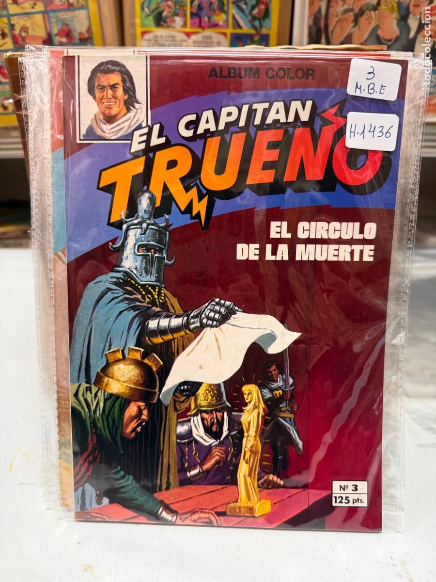 Tebeos: EL CAPITAN TRUENO ALBUM COLOR EDITORIAL BRUGUERA NUMERO 3