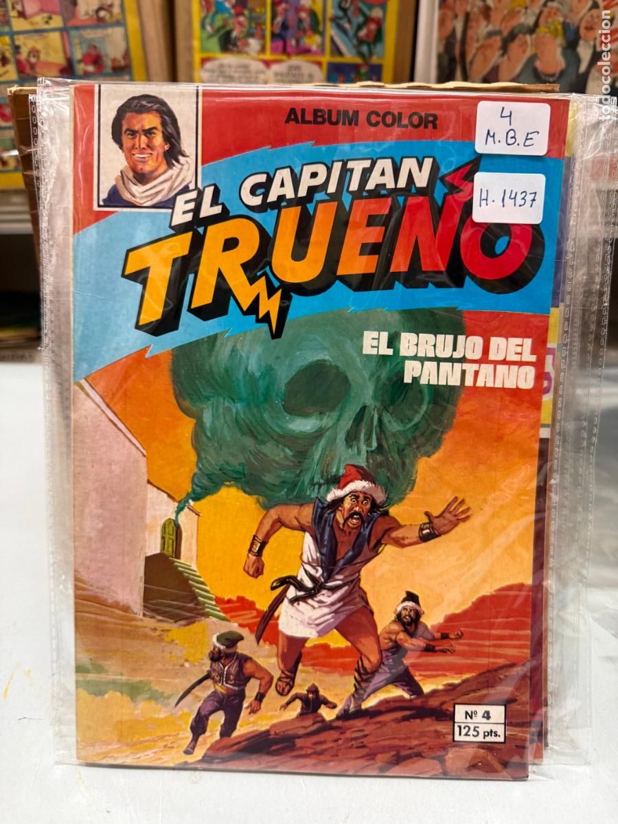 Tebeos: EL CAPITAN TRUENO ALBUM COLOR EDITORIAL BRUGUERA NUMERO 4