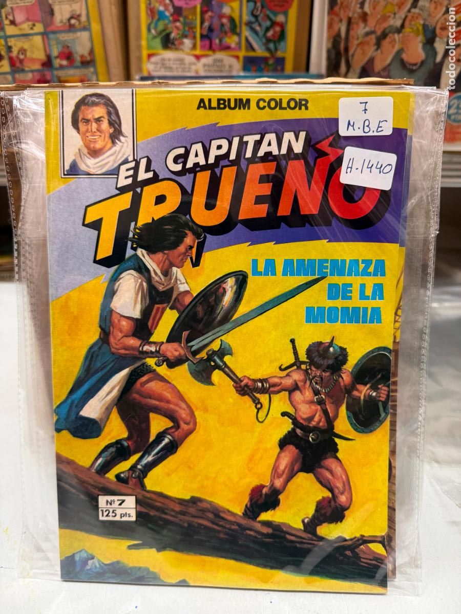Tebeos: EL CAPITAN TRUENO ALBUM COLOR EDITORIAL BRUGUERA NUMERO 7