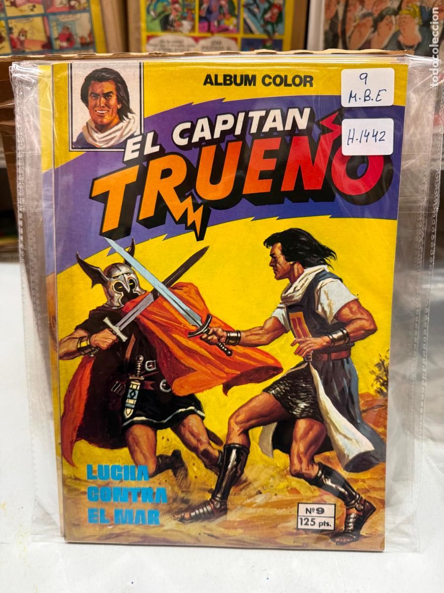 Tebeos: EL CAPITAN TRUENO ALBUM COLOR EDITORIAL BRUGUERA NUMERO 9