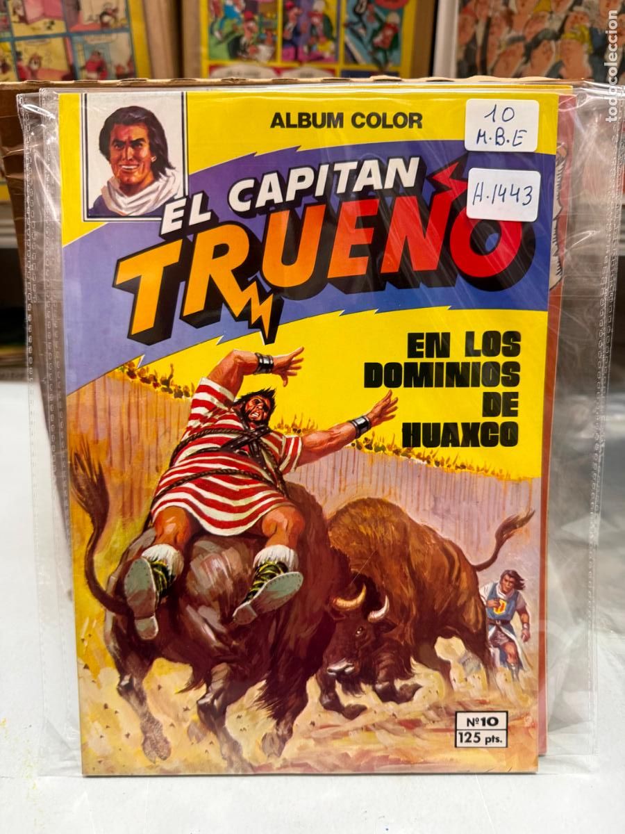 Tebeos: EL CAPITAN TRUENO ALBUM COLOR EDITORIAL BRUGUERA NUMERO 10