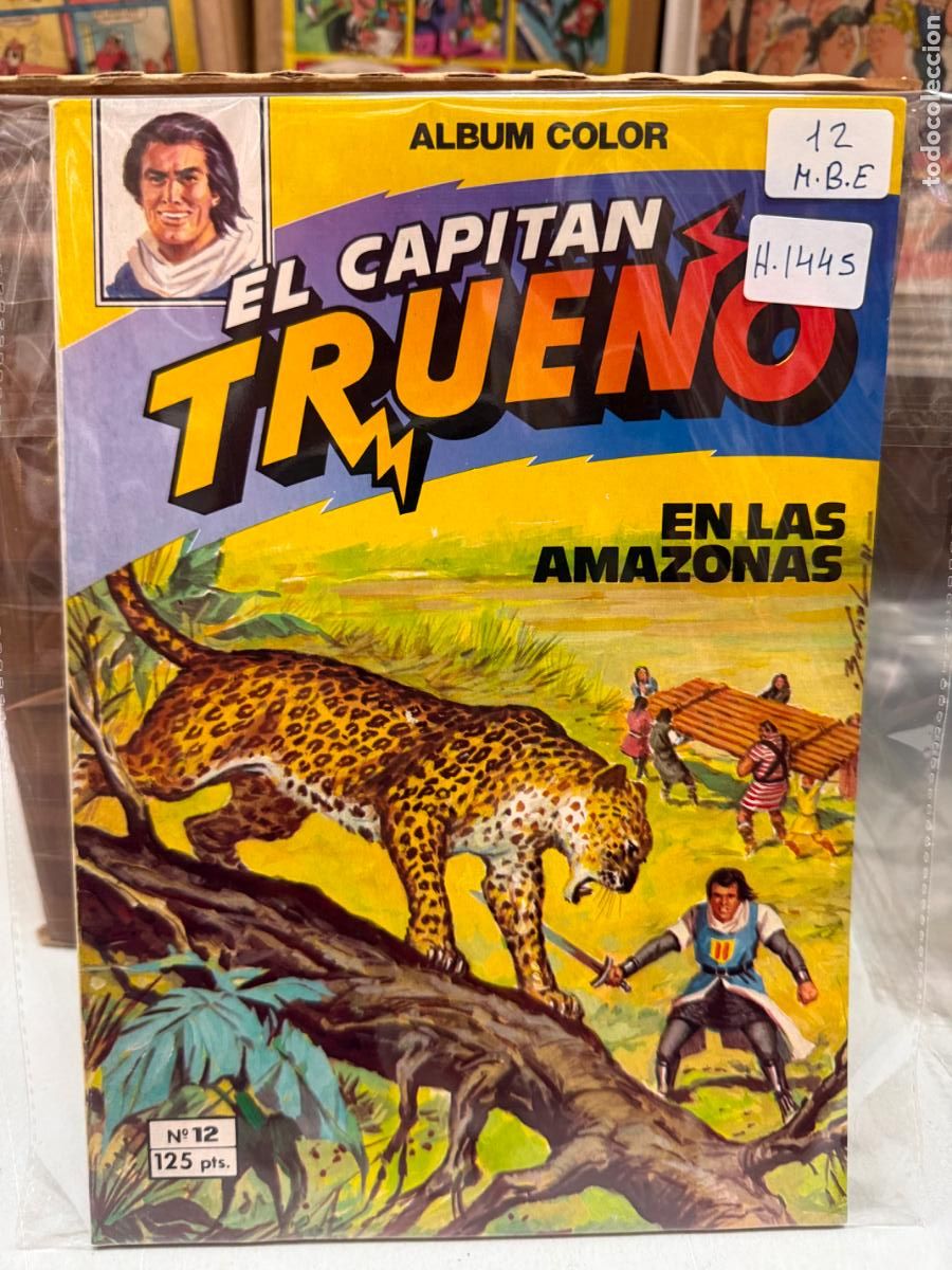 Tebeos: EL CAPITAN TRUENO ALBUM COLOR EDITORIAL BRUGUERA NUMERO 12