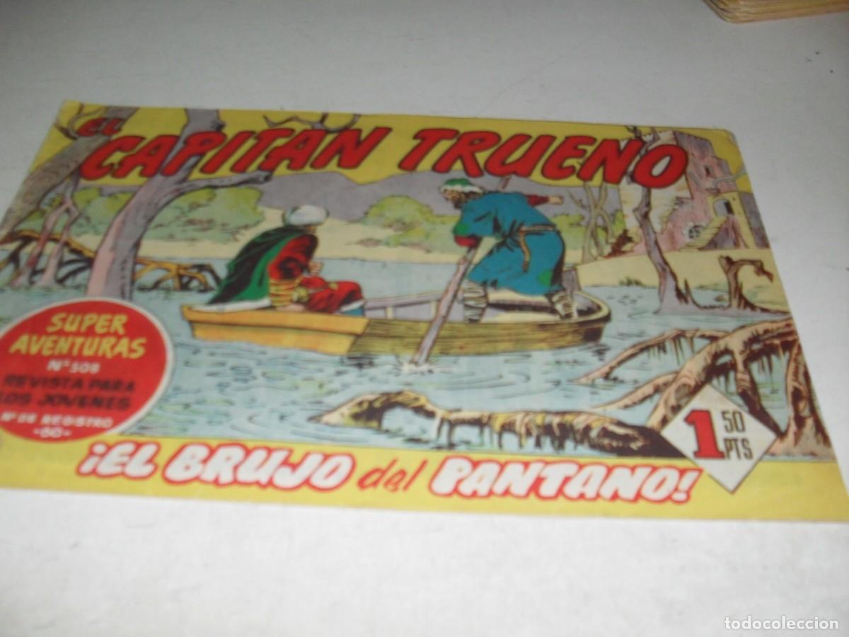 Tebeos: EL CAPITAN TRUENO,(ORIGINAL) N&ordm; 265,EL BRUJO DEL PANTANO&iexcl;&iexcl;,DE V.MORA,DE 618.BRUGUERA,1956