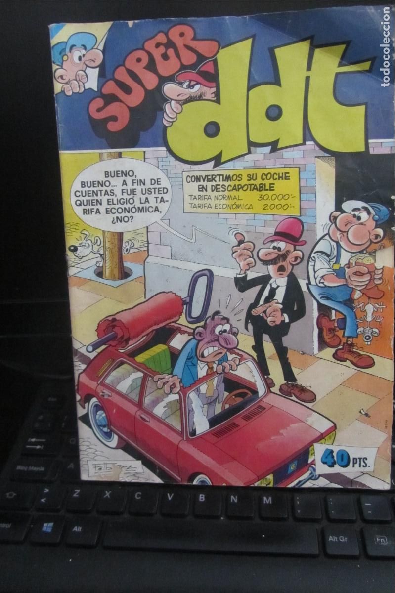 Tebeos: SUPER DDT - N&ordm; 60 - EDITORIAL BRUGUERA - A&ntilde;o 1978. ARX354