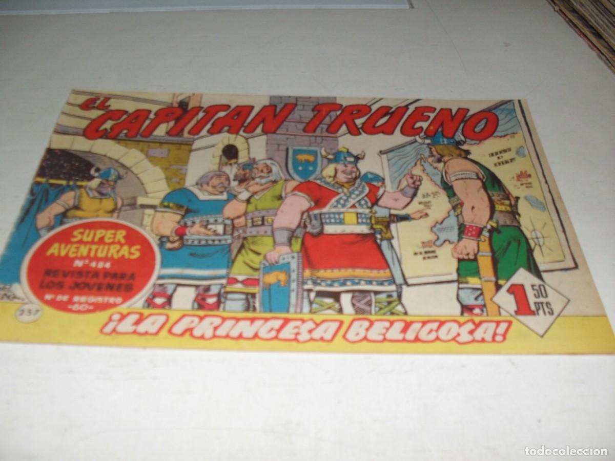 Tebeos: EL CAPITAN TRUENO,(ORIGINAL) N&ordm; 257,LA PRINCESA BELICOSA&iexcl;&iexcl;,DE V.MORA,DE 618.BRUGUERA,1956