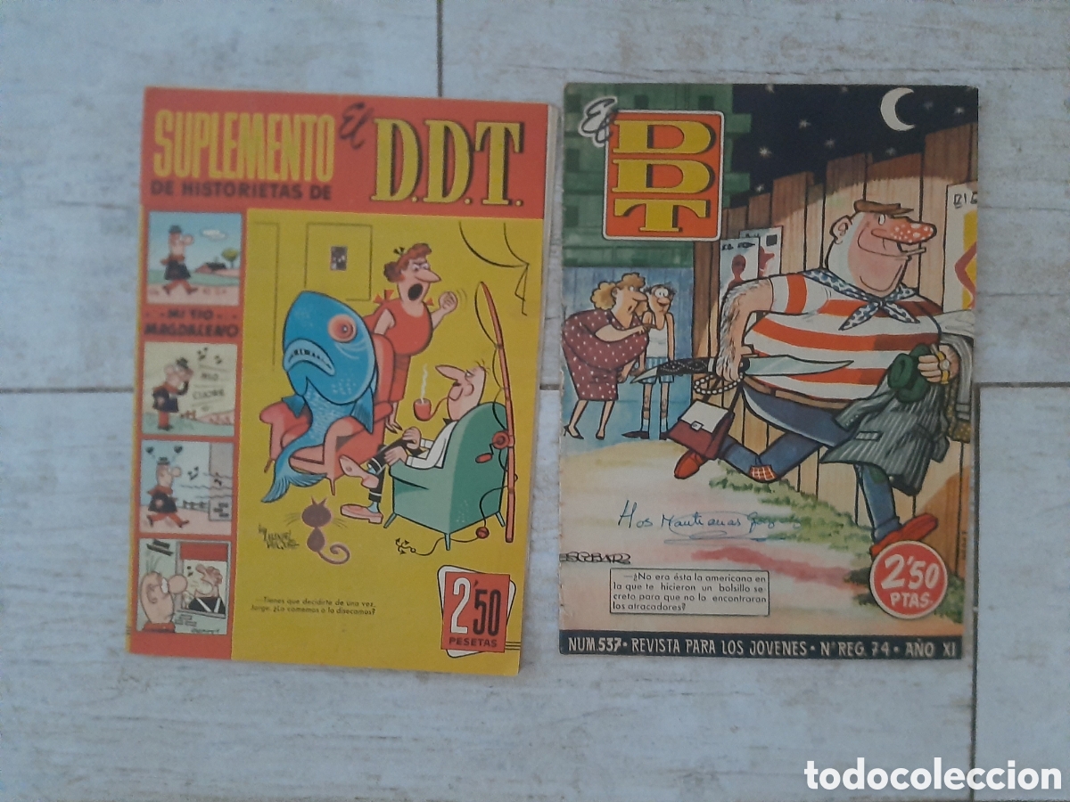 Tebeos: DDT suplemento de historietas y revista 537