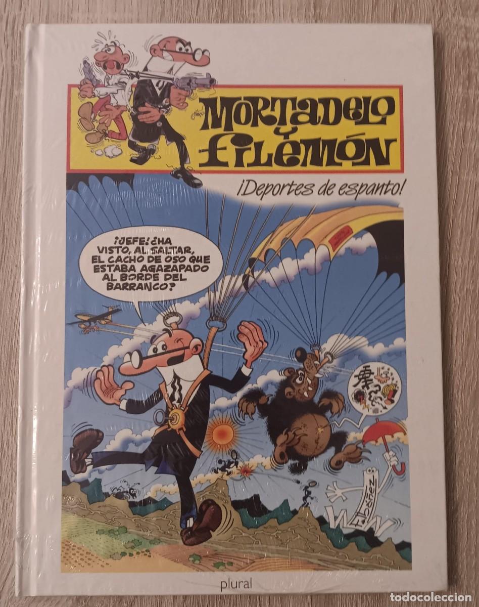 Tebeos: COMIC TAPA DURA MORTADELO Y FILEMON DEPORTES DE ESPANTO EDICION PLURAL PRECINTADO 2000