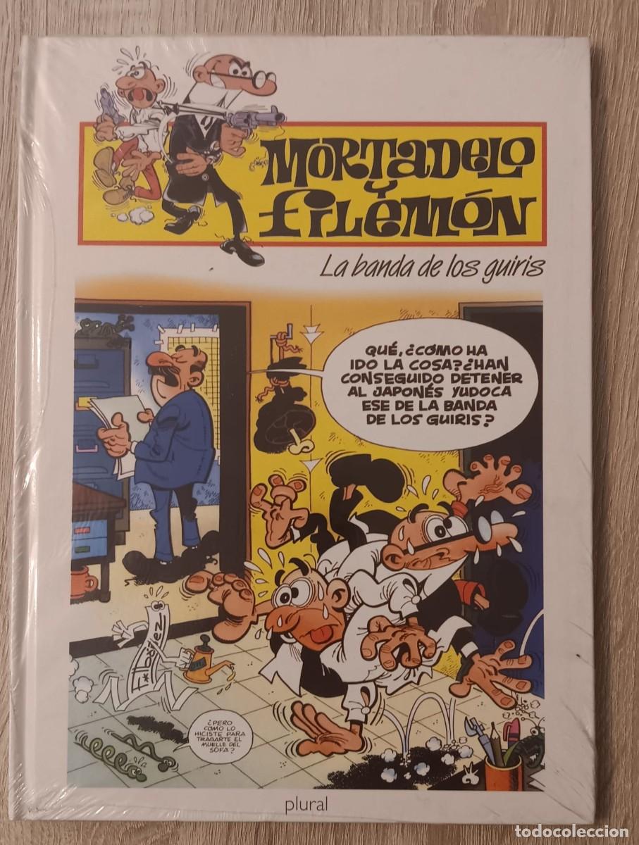 Tebeos: COMIC TAPA DURA MORTADELO Y FILEMON LA BANDA DE LOS GUIRIS EDICION PLURAL PRECINTADO 2000