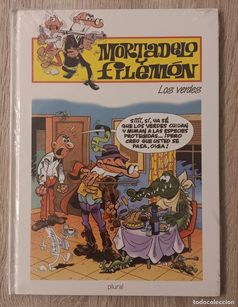 Tebeos: COMIC TAPA DURA MORTADELO Y FILEMON LOS VERDES EDICION PLURAL PRECINTADO 2000