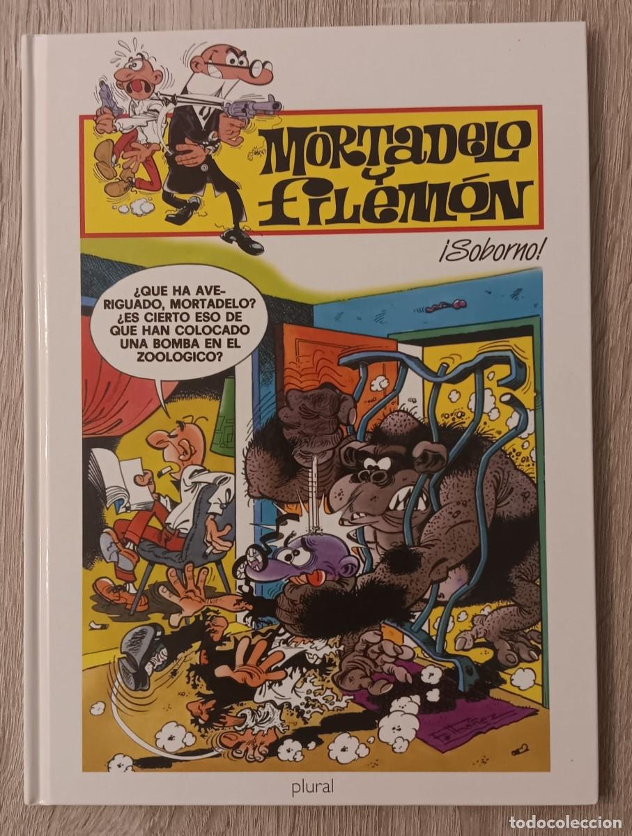 Tebeos: COMIC TAPA DURA MORTADELO Y FILEMON SOBORNO EDICION PLURAL 2000
