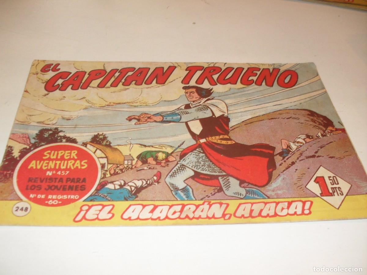 Tebeos: EL CAPITAN TRUENO,(ORIGINAL) N&ordm; 248,CON EL CAPITAN..CIEGO&iexcl;&iexcl;,DE V.MORA,DE 618.BRUGUERA,1956