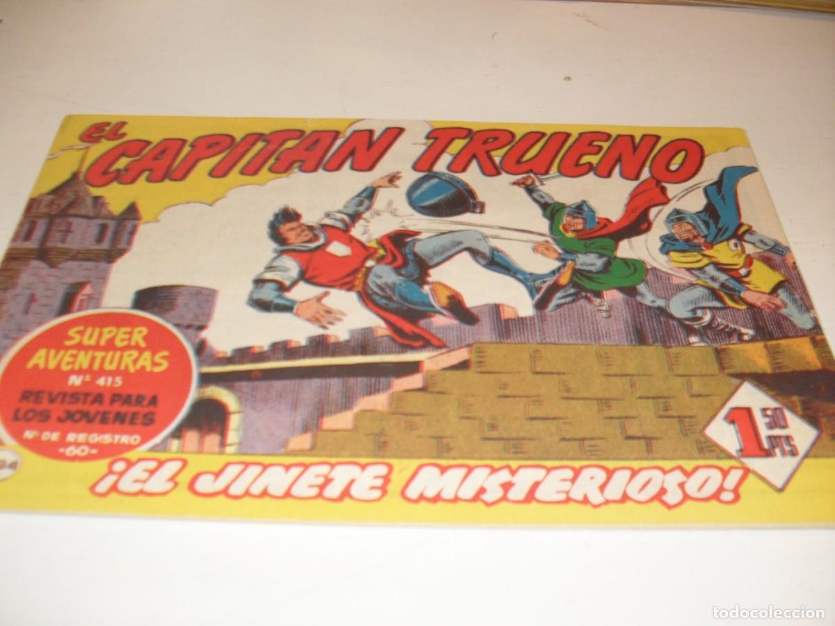 Tebeos: EL CAPITAN TRUENO,(ORIGINAL) N&ordm; 234,EL JINETE MISTERIOSO&iexcl;&iexcl;,DE V.MORA,DE 618.BRUGUERA,1956