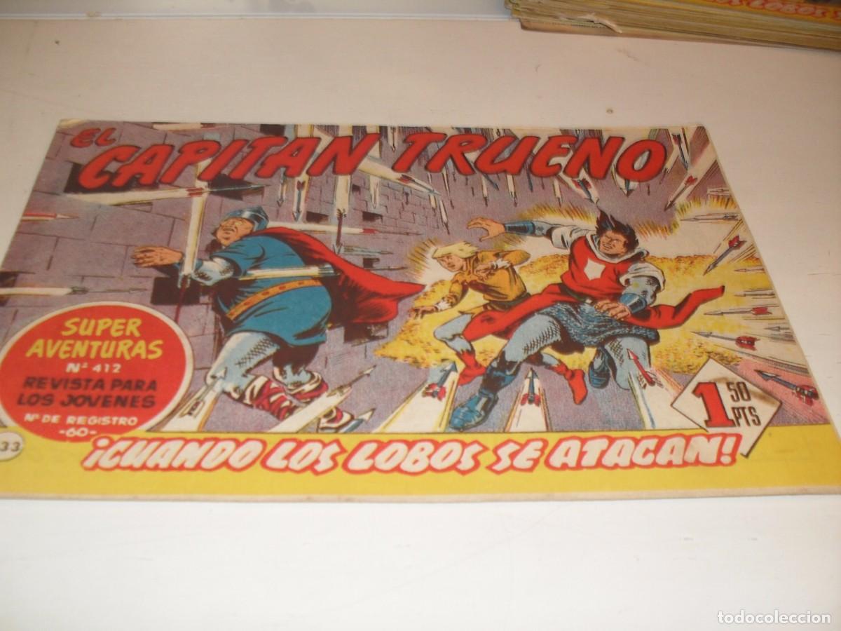 Tebeos: EL CAPITAN TRUENO,(ORIGINAL) N&ordm; 233,CUANDO LOS LOBOS SE ATACAN&iexcl;&iexcl;,DE V.MORA,DE 618.BRUGUERA,1956