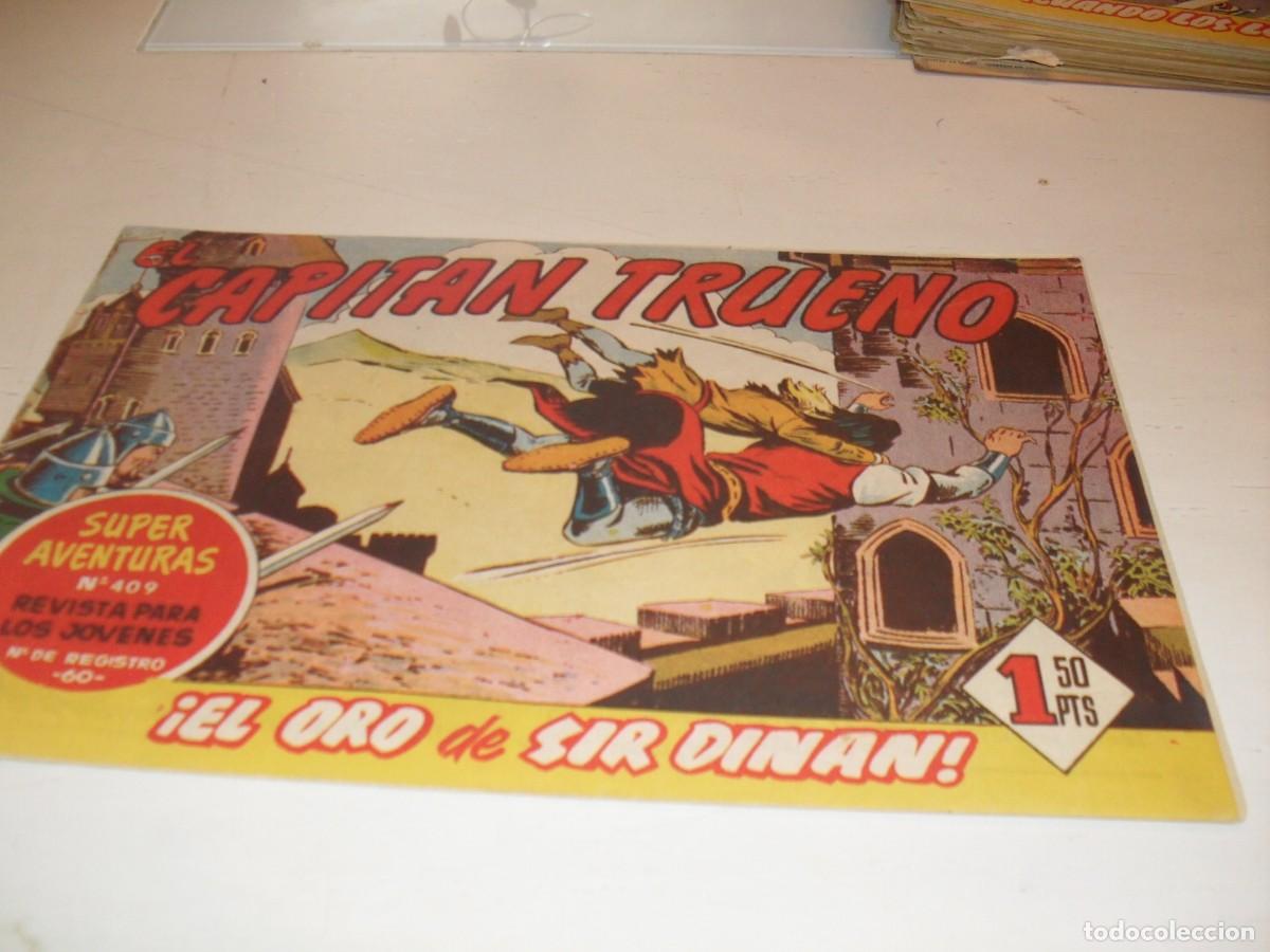 Tebeos: EL CAPITAN TRUENO,(ORIGINAL) N&ordm; 232,EL ORO DE SIR DINAN&iexcl;&iexcl;,DE V.MORA,DE 618.BRUGUERA,1956