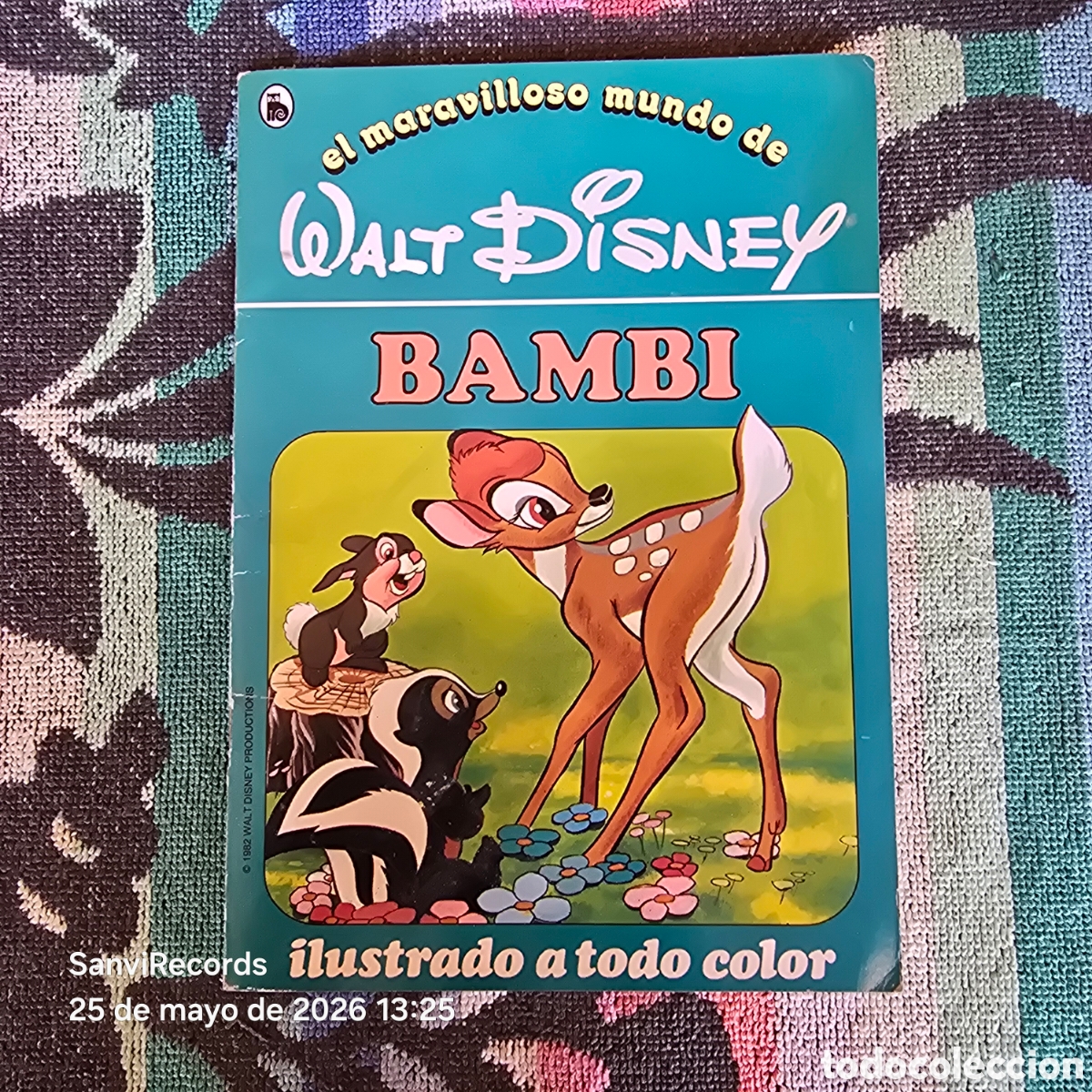 Tebeos: EL MARAVILLOSO MUNDO DE WALT DISNEY 7: BAMBI (BRUGUERA)