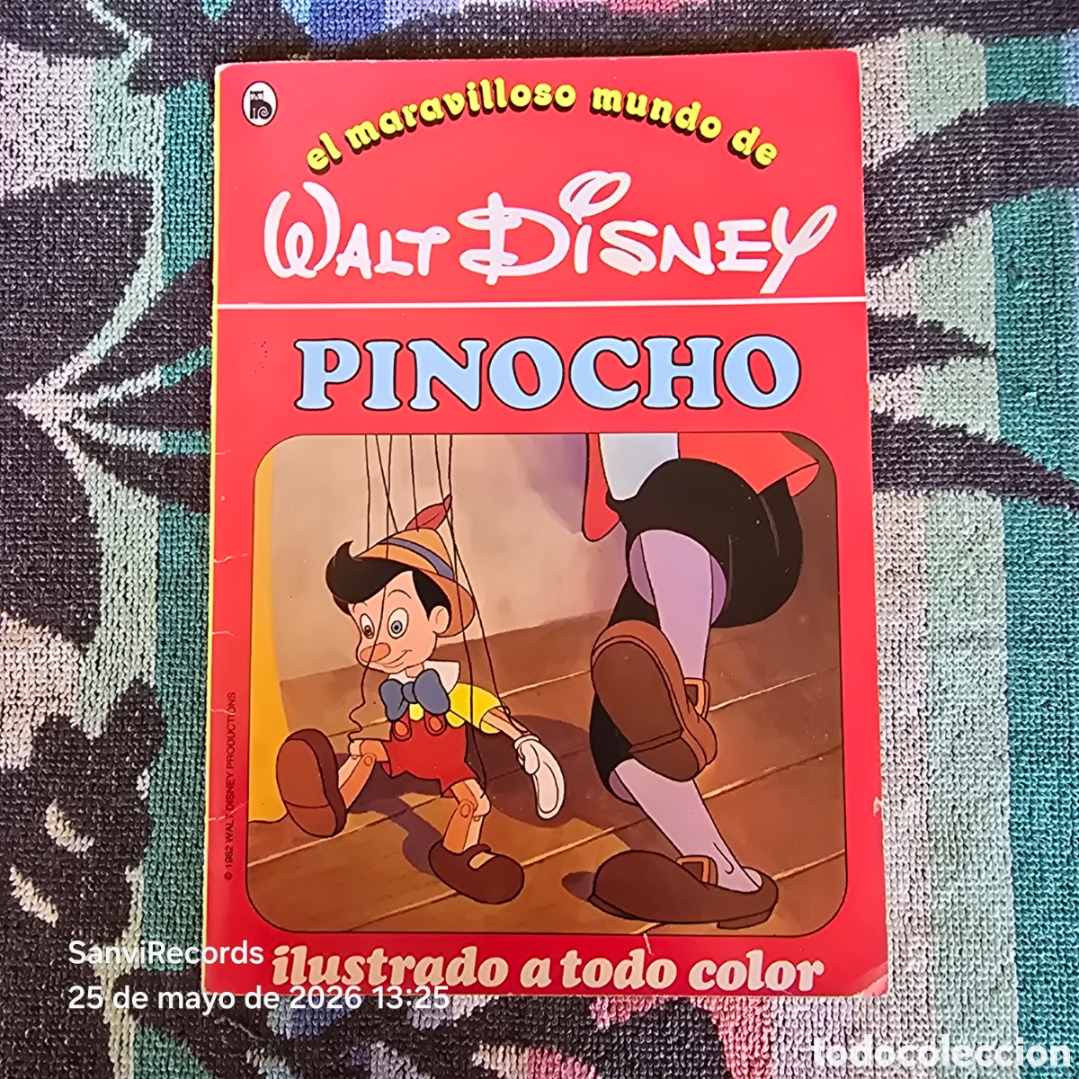 Tebeos: EL MARAVILLOSO MUNDO DE WALT DISNEY 1: PINOCHO (BRUGUERA)