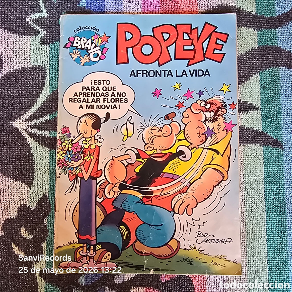 Tebeos: BRAVO 2: POPEYE AFRONTA LA VIDA (BRUGUERA)