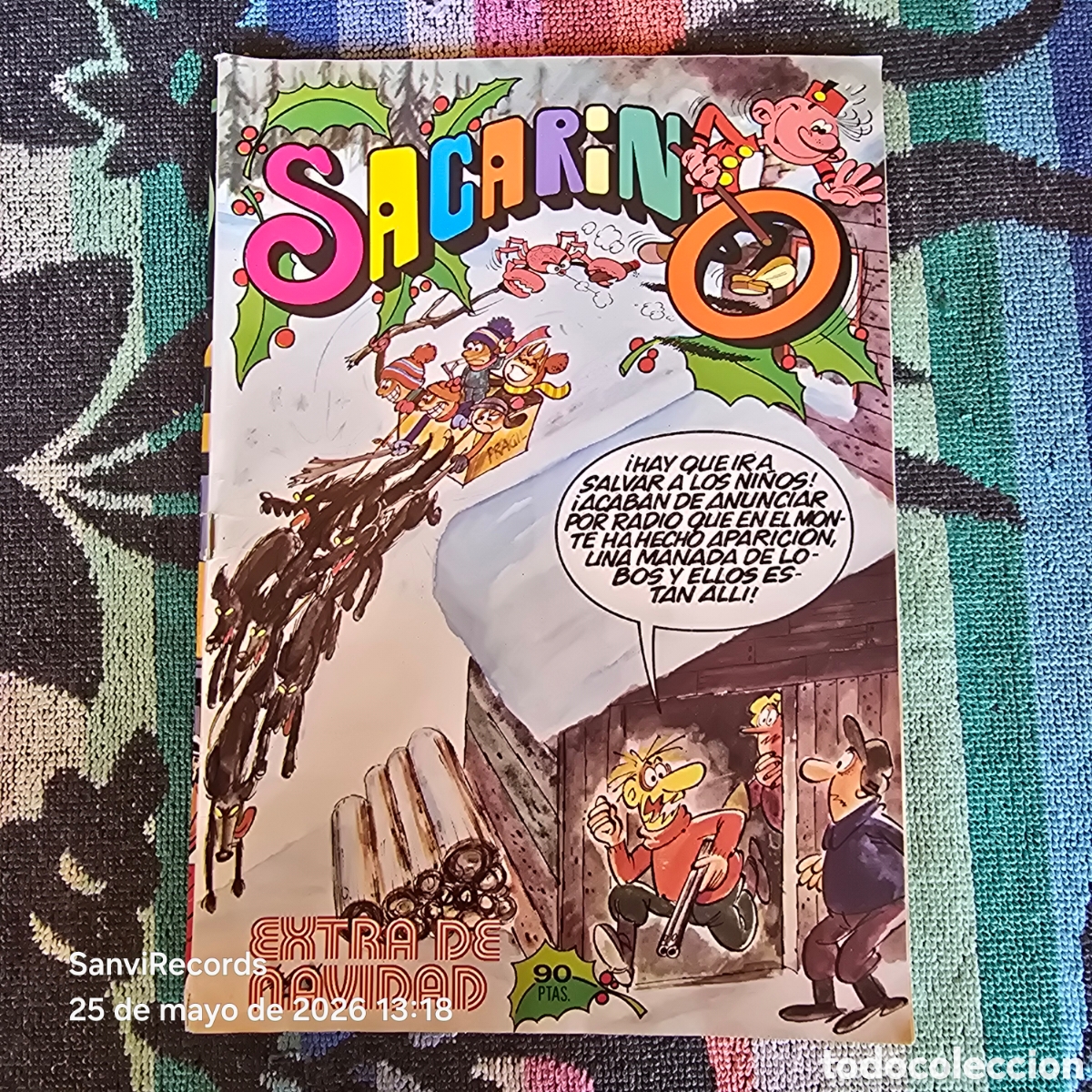 Tebeos: SACARINO: EXTRA DE NAVIDAD 1981 (BRUGUERA)