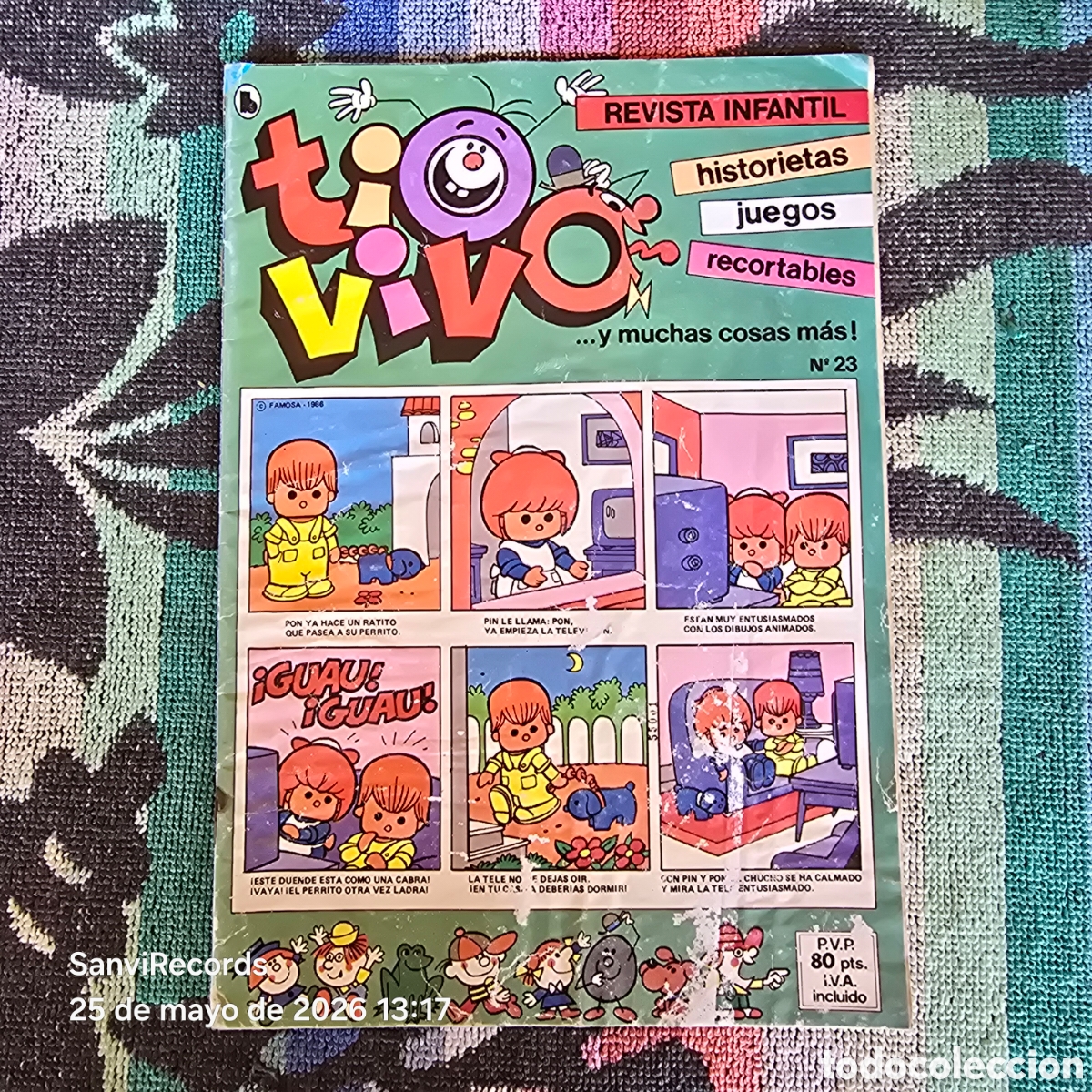 Tebeos: TIO VIVO, REVISTA INFANTIL 23 (BRUGUERA)