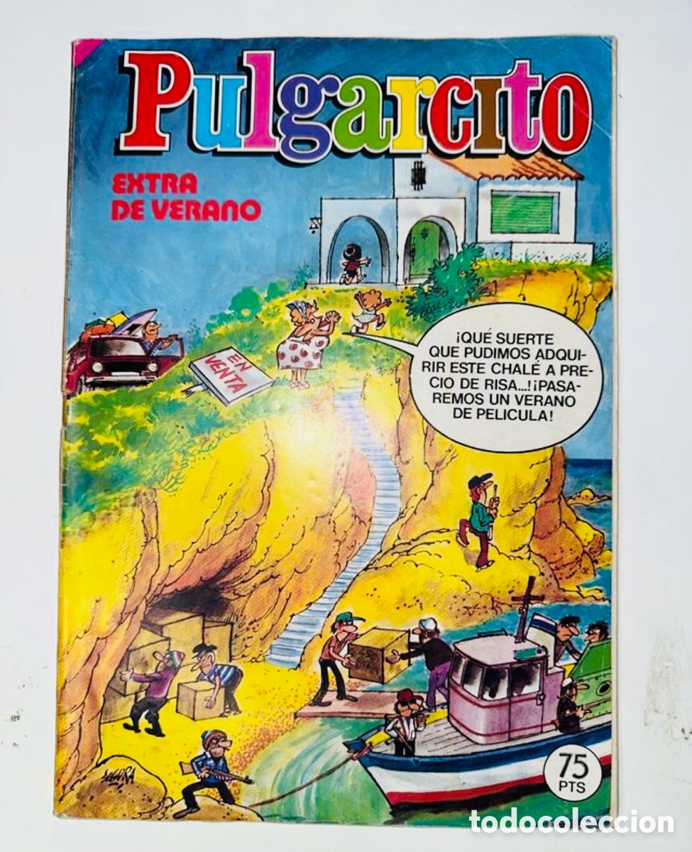 Tebeos: Pulgarcito extra de verano 1980