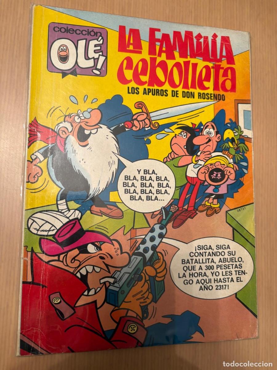 Tebeos: Coleccion ole n&ordm; 59 la familia cebolleta los apuros de don rosendo estado bueno
