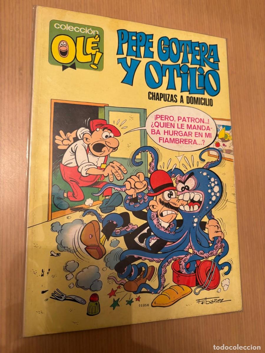 Tebeos: Coleccion ole n&ordm; 74 pepe gotera y otilio chapuzas a domicilio 1 &ordm;edicion estado bueno