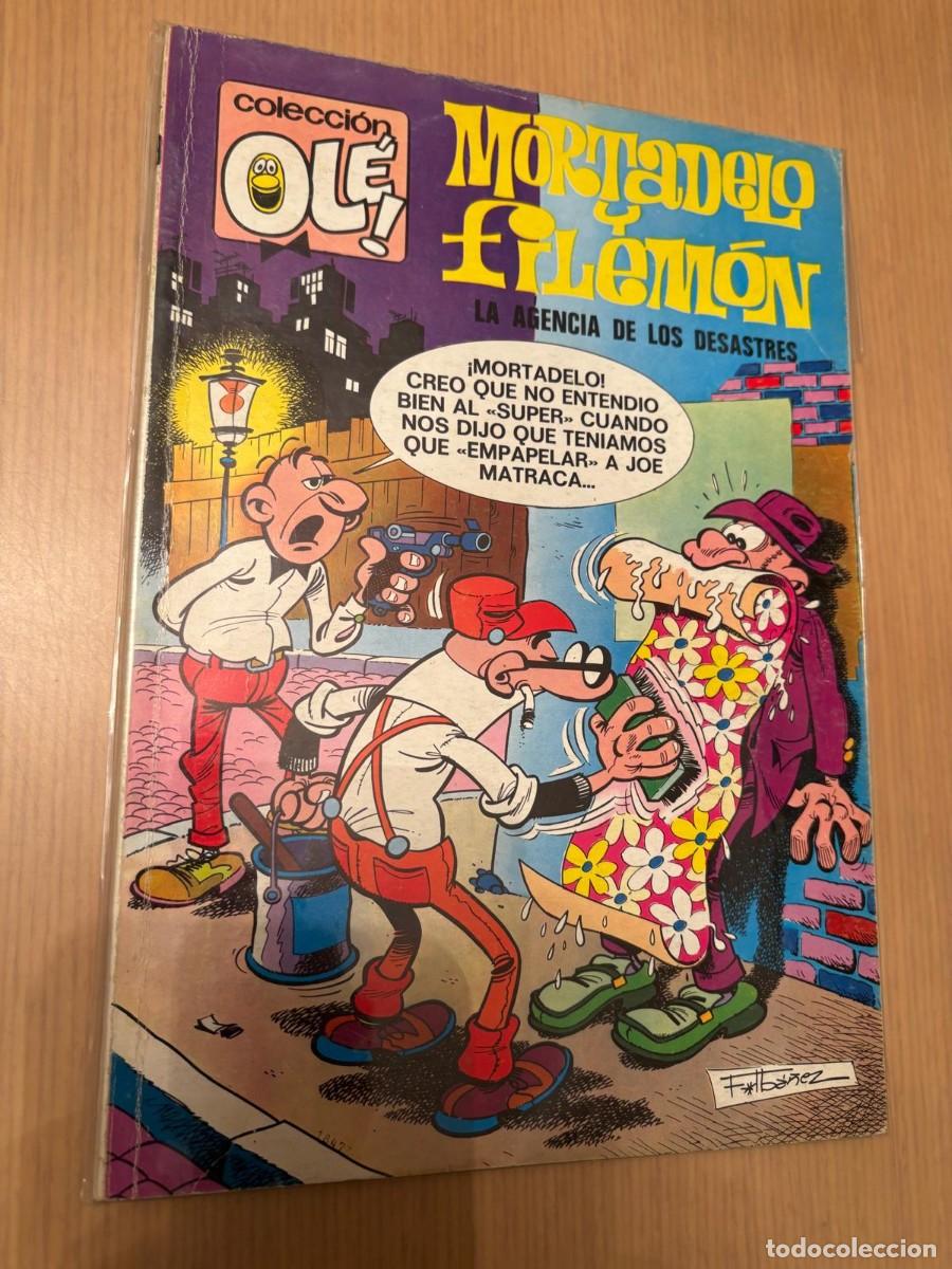 Tebeos: Coleccion ole n&ordm; 89 mortadelo y filemon la agencia de los desastres 1&ordm; edicion estado bueno