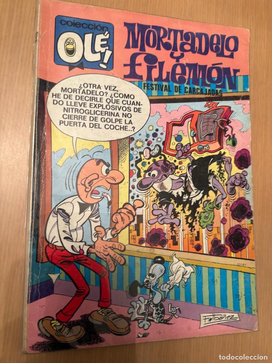 Tebeos: Coleccion ole n&ordm; 92 mortadelo y filemon festival de carcajadas 1&ordm; edicion estado bueno