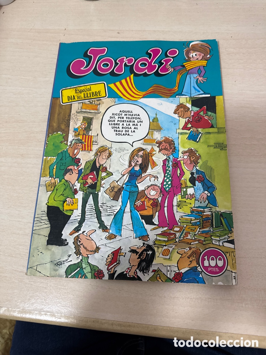 Tebeos: JORDI ESPECIAL D&Iacute;A DEL LLIBRE BRUGUERA 1978 primera edici&oacute;n