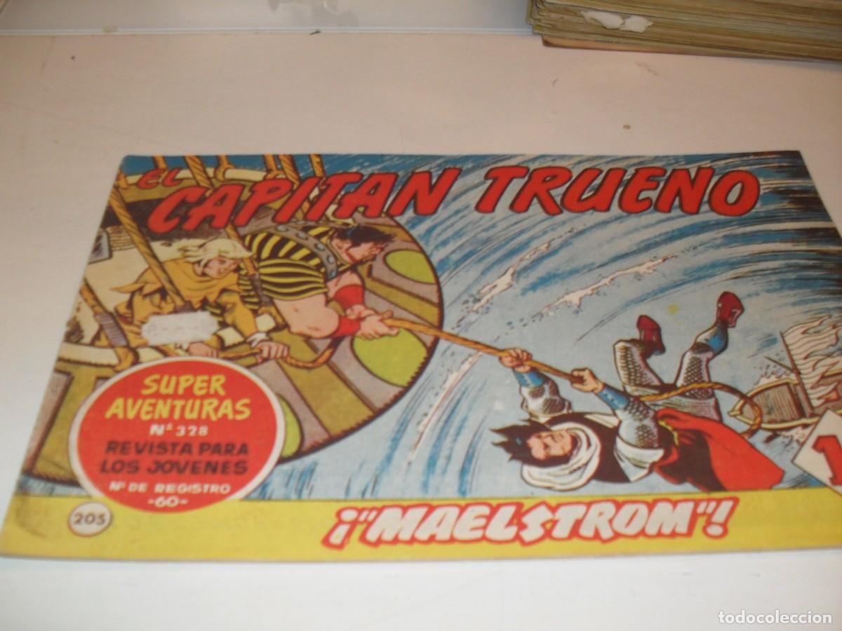 Tebeos: EL CAPITAN TRUENO,(ORIGINAL) N&ordm; 205,EN INTERIOR PUBLICIDAD DE DDT,DE IBA&Ntilde;EZ,DE 618.BRUGUERA,1956