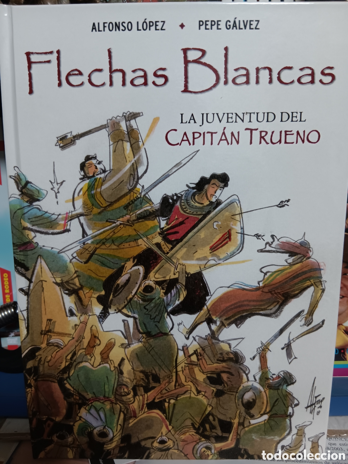 Tebeos: TEBEOS-COMICS GOYO ● CAPITAN TRUENO ● ALFONSO LOPEZ ● RESERVADO d*****c ● UU99 X0224 ●