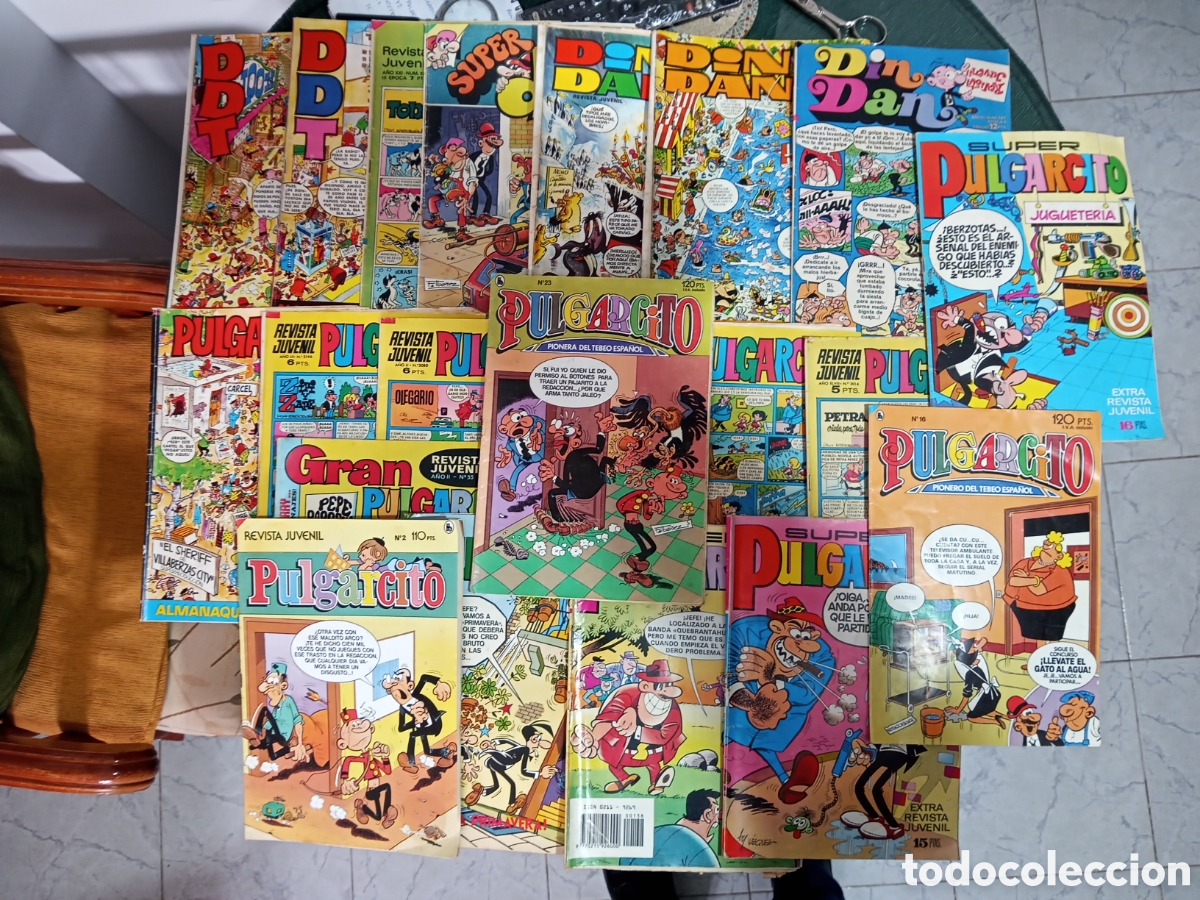 Tebeos: LOTE DE TEBEOS ANTIGUOS. A&Ntilde;OS 60 - 80. VARIADOS USADOS.