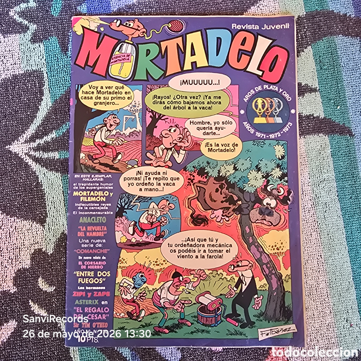 Tebeos: MORTADELO, REVISTA JUVENIL 220 (A&Ntilde;O VI) (BRUGUERA)