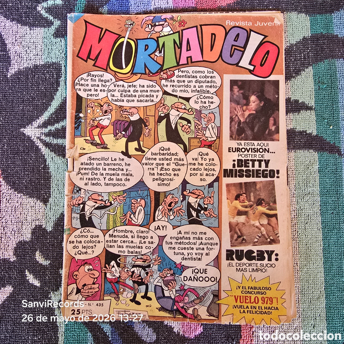 Tebeos: MORTADELO, REVISTA JUVENIL 435 (A&Ntilde;O X) (BRUGUERA)