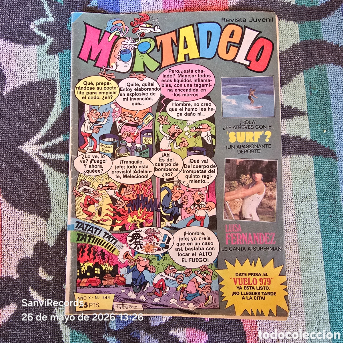 Tebeos: MORTADELO, REVISTA JUVENIL 444 (A&Ntilde;O X) (BRUGUERA)