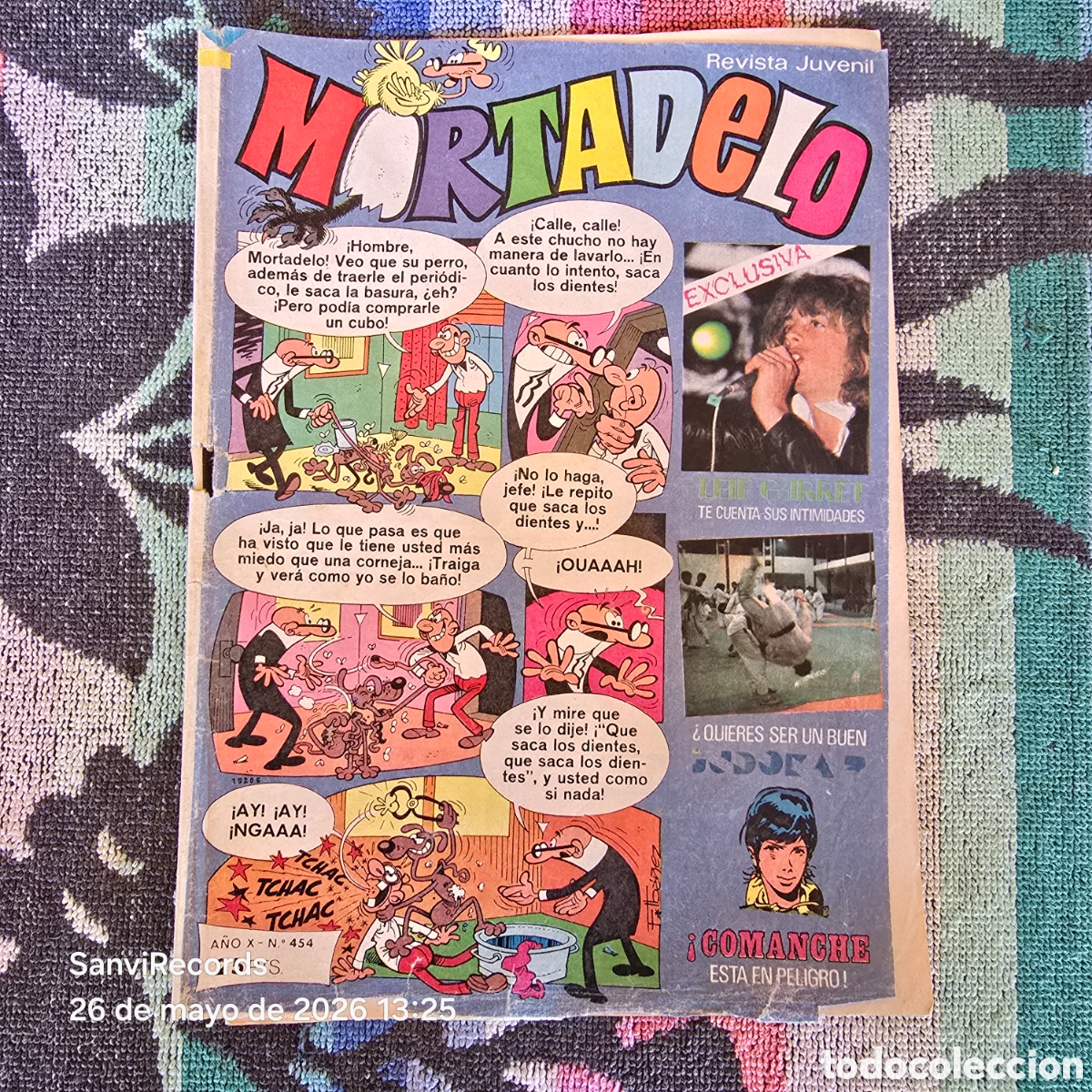Tebeos: MORTADELO, REVISTA JUVENIL 454 (A&Ntilde;O X) (BRUGUERA)