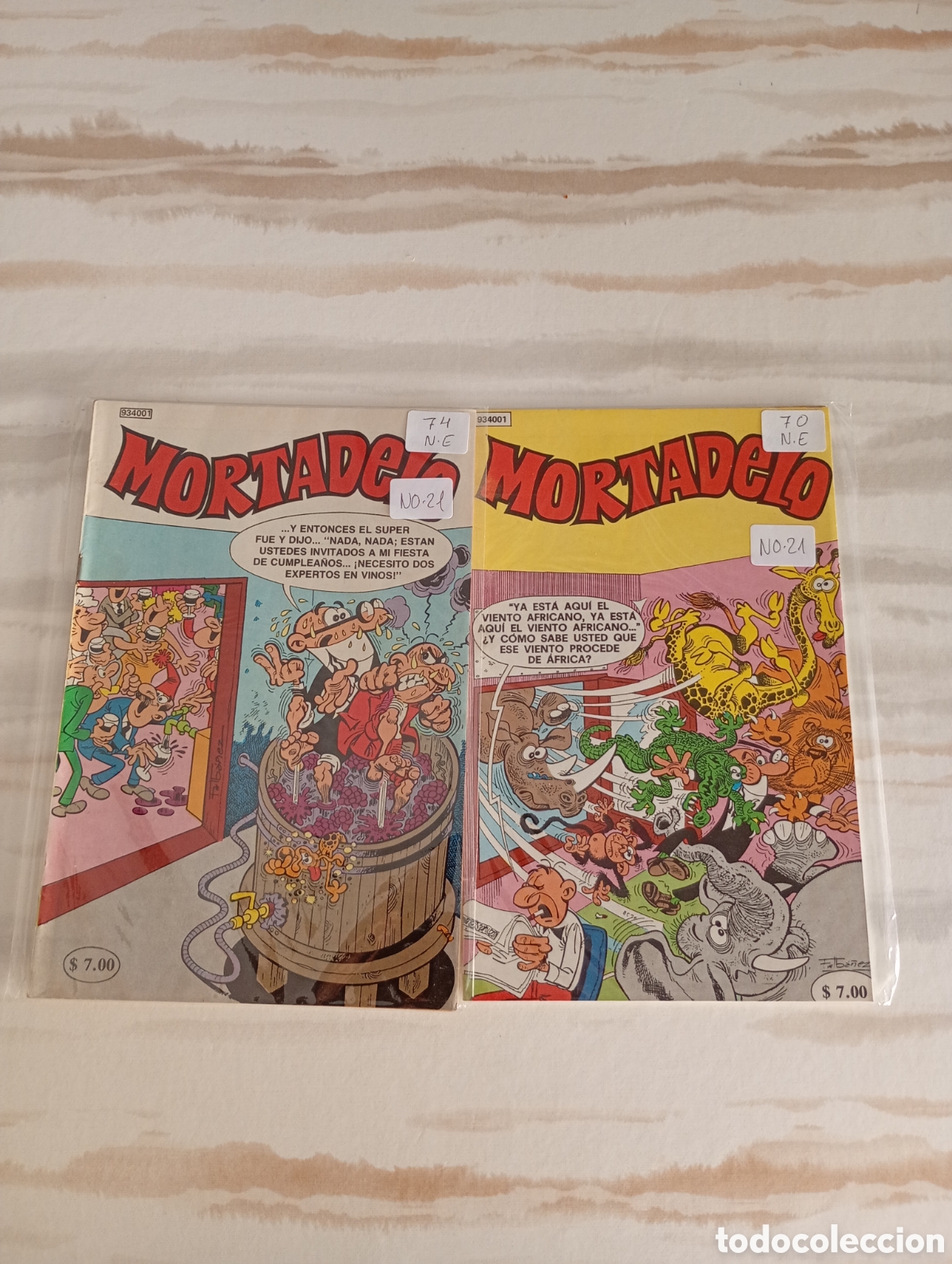 Tebeos: PACK 2 MORTADELO EDICI&Oacute;N M&Eacute;JICO