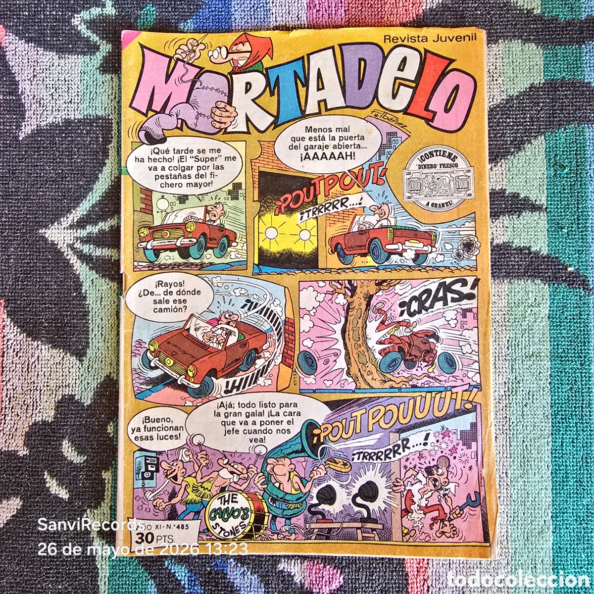 Tebeos: MORTADELO, REVISTA JUVENIL 485 (A&Ntilde;O XI) (BRUGUERA)
