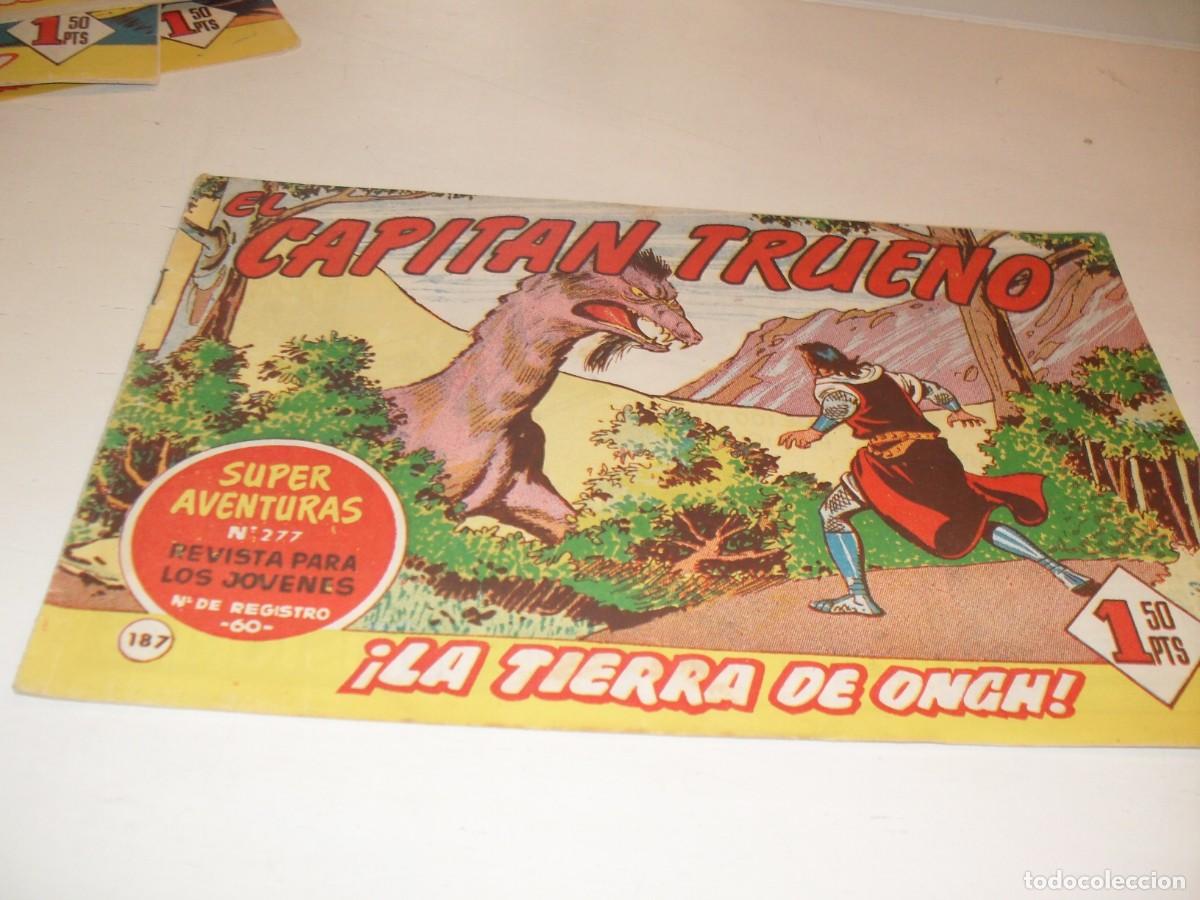 Tebeos: EL CAPITAN TRUENO,(ORIGINAL) N&ordm; 187,LA TIERRA DE ONGH&iexcl;&iexcl;,DE 618.BRUGUERA,1956